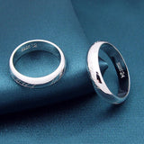 Ella precious sterling silver wedding promise ring