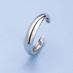 Ella classic adjustable ring in sterling silver