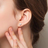 Ella Sterling Silver Stud Earrings